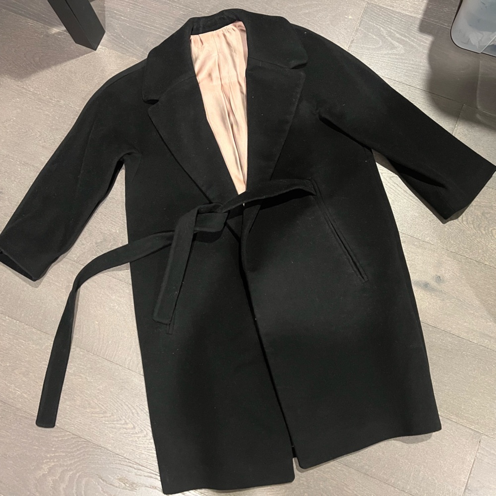 Maxmara women’s wrap wool coat